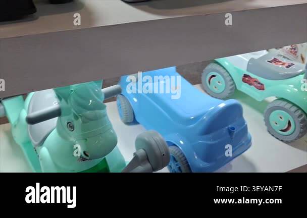 children 's toys in the form of a robot Stock Video Footage - Alamy