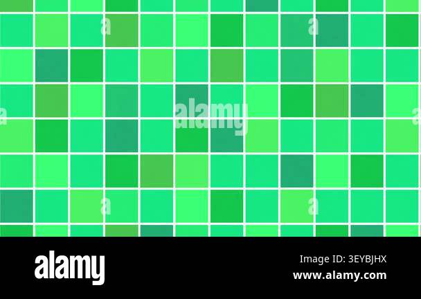 Green Mosaic Tile Pattern 4K Stock Video Footage - Alamy