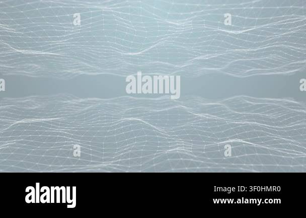 Plexus Abstract Network Technology Science White Background Stock Video ...