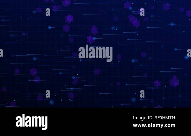Digital Data Technology Video Animated Background Stock Video Footage ...