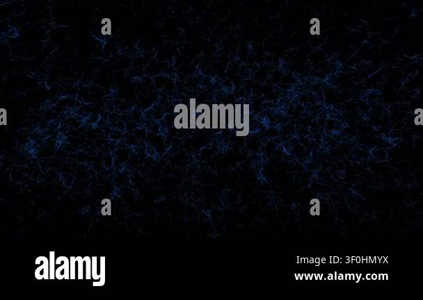 Blue Plexus Network Technology Science Video Background Stock Video ...