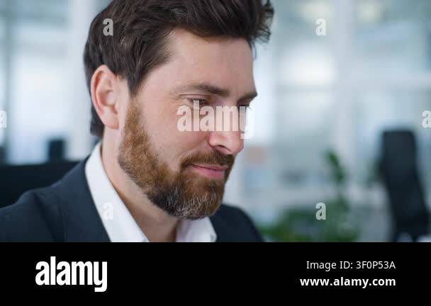 concentrated-business-man-working-profile-face-turning-looking-at