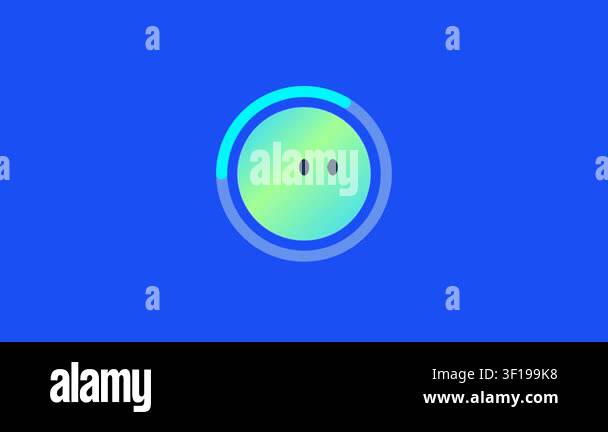 Creative Loading Animations Abstract circular loading progress indicator animation Stock Video ...