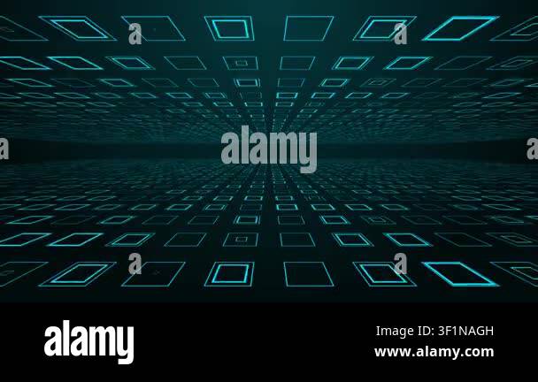 Abstract Futuristic Digital Code Number Technology Background Stock ...