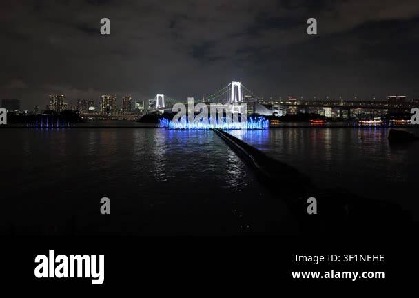 Odaiba Fountain Show Night View 2026 Stock Video Footage Alamy odaiba-fountain-show-night-view-2026-stock-video-footage-alamy