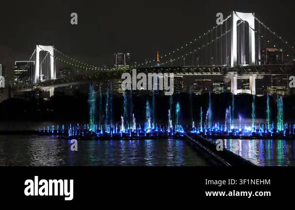 Odaiba Fountain Show Night View 2026 Stock Video Footage Alamy odaiba-fountain-show-night-view-2026-stock-video-footage-alamy