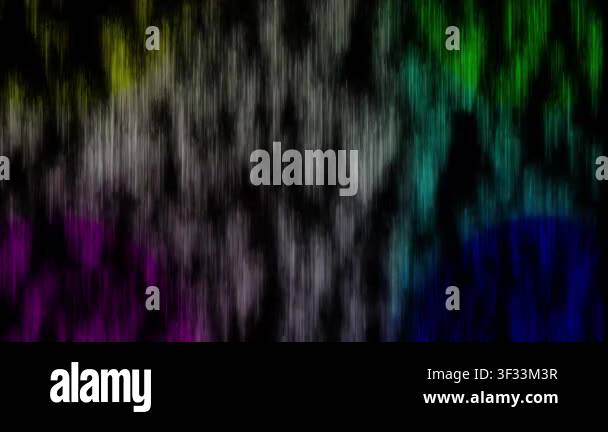 Vertical streaks animation on black background. Vertical streaks ...
