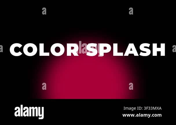color splash. vector illustration. black and white color background ...