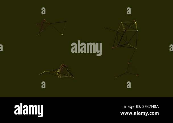 abstract low poly polygon background Stock Video Footage - Alamy
