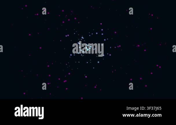light pink, yellow vector layout with flat stars Stock Video Footage ...
