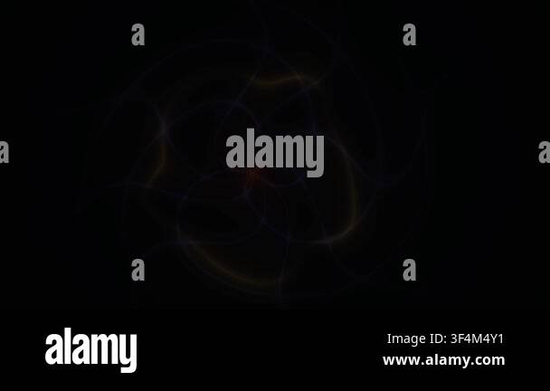 Black background with white typography design elements and creative ...