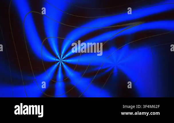 Bright blue light rays spreading rapidly Stock Video Footage - Alamy