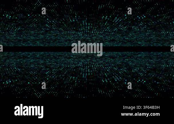 Abstract digital cyber space video motion background Stock Video ...