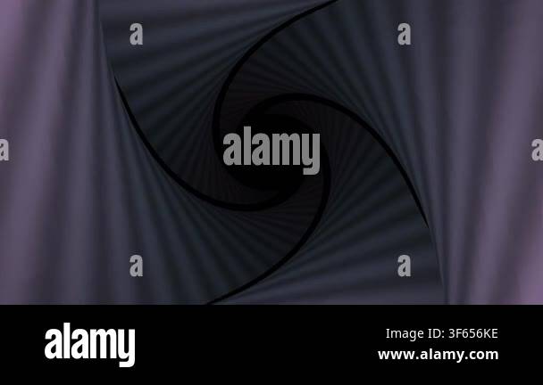 Abstract digital cyber tunnel background features a seamless loop of ...
