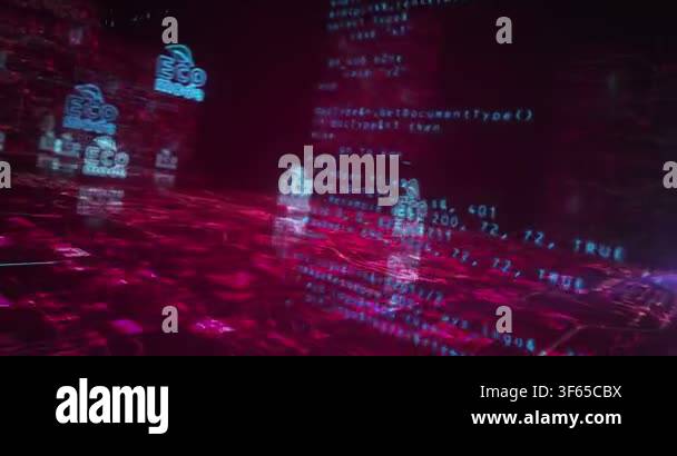 Eco mode and ecology friendly symbol abstract cyber concept. Digital ...