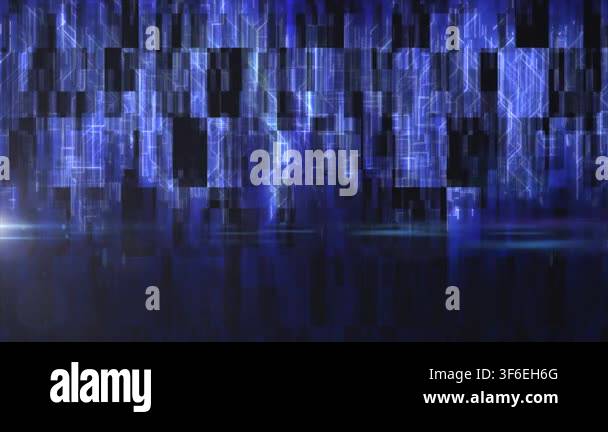 Abstract glowing energy futuristic blue hi-tech abstract background ...