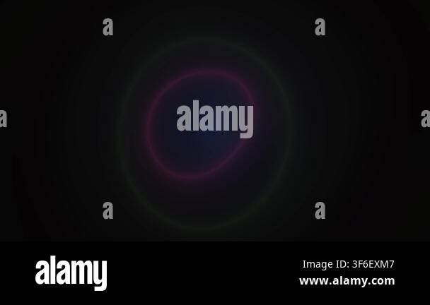 A dark background with a purple circle Stock Video Footage - Alamy
