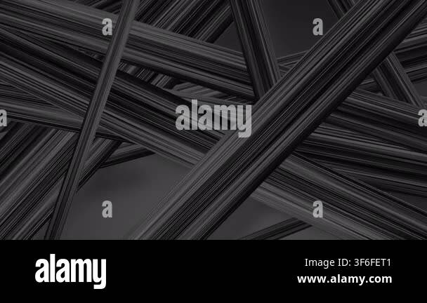 Black technology stripes abstract concept background. Seamless looping ...