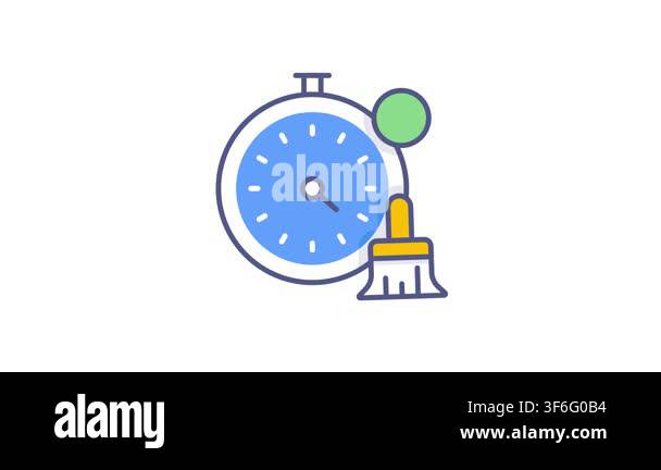 daily routine Modern concepts design, Premium quality animated vector ...