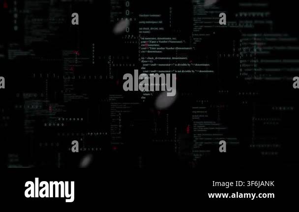 Binary grid sweeping from right, forming curved dot-mesh and ...