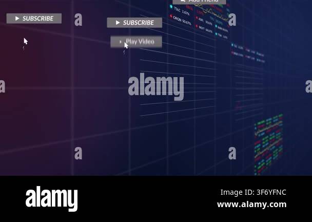 Floating UI badges orbiting right data wall after cursor hover, showing ...