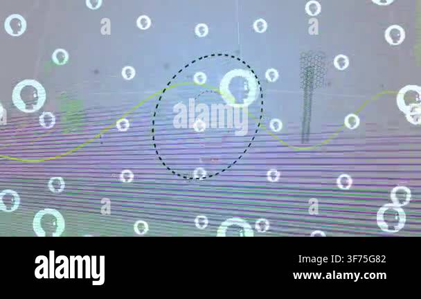 Offset arc starting scan, reticle centering as node orbiting, green ...