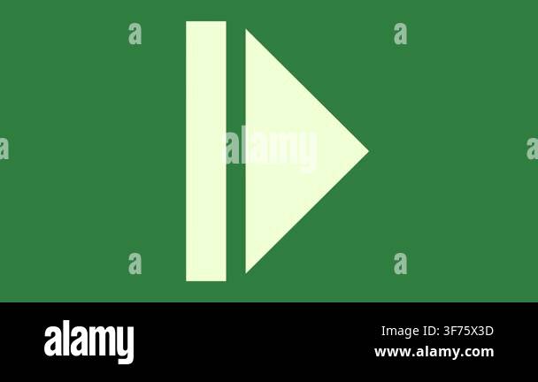 direction arrow sign icon, vector design Stock Video Footage - Alamy