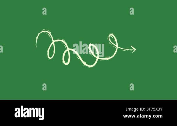 vector illustration of handwritten lettering of calligraphy on green ...