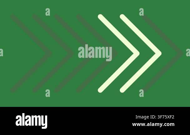 right direction arrow icon for your project Stock Video Footage - Alamy
