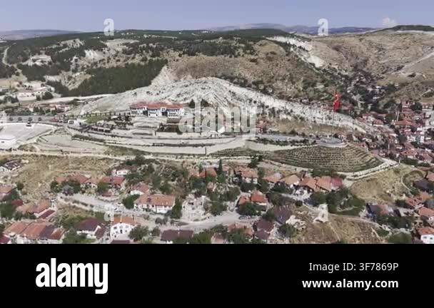 drone-footage-of-beypazari-town-center-in-ankara-turkey-showing-ottoman