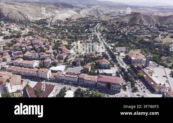 drone-footage-of-beypazari-town-center-in-ankara-turkey-showing-ottoman