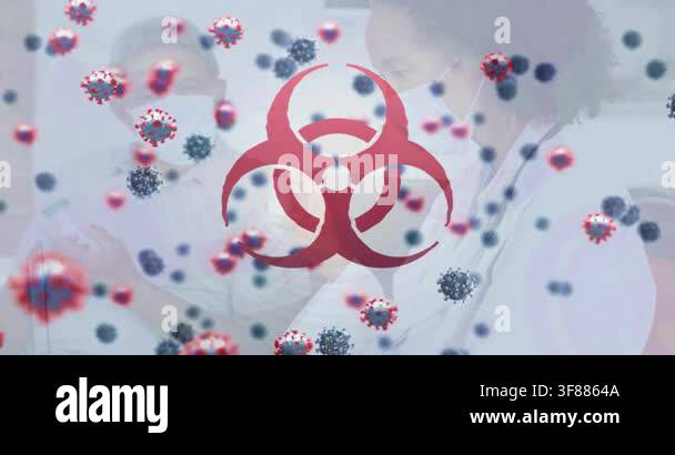 Medical staff sharing device and working in clinic, biohazard and virus ...