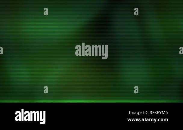 Glowing green line on dark background Stock Video Footage - Alamy