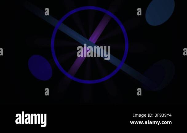 A dynamic visual sequence showcasing abstract geometric patterns ...