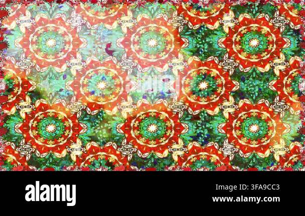 Motion Footage Background With Colorful Elements Flowers Vintage motion-footage-background-with-colorful-elements-flowers-vintage