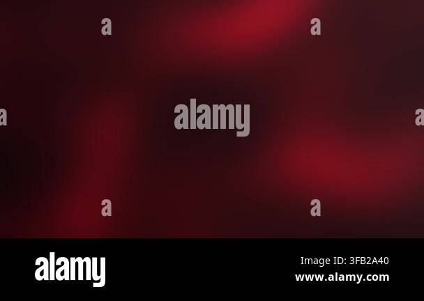 Dark red blurred gradient background with soft light, seamless loop for ...