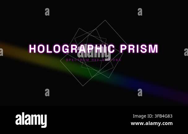 Vector Abstract Elements Design hologram background with abstract holographic background. vector design ...