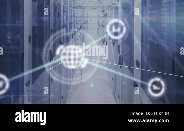 animation-of-network-of-digital-icons-and-network-of-connections