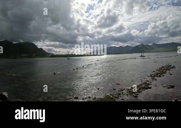 smooth-driving-pan-past-a-coastal-fjord-bay-near-bleik-andoya