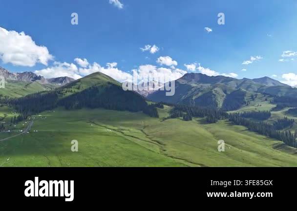 beautiful-view-of-lake-in-mountains-stock-video-footage-alamy