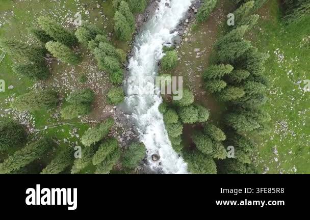 beautiful-view-of-lake-in-mountains-stock-video-footage-alamy