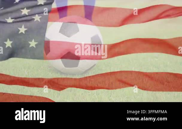 Soccer feet entering frame, trapping then rolling ball, controlling ...