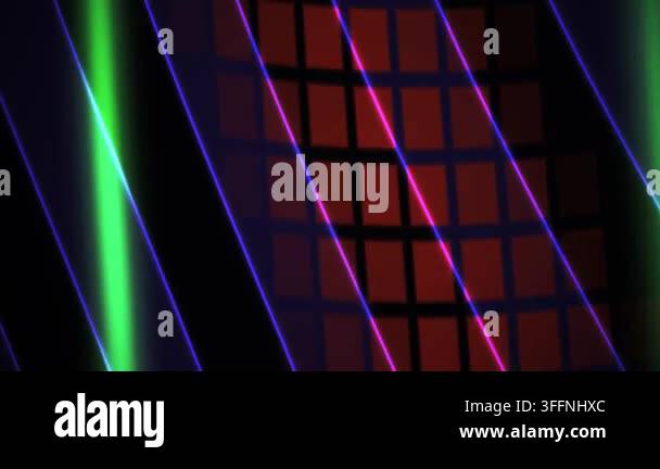 A high-energy abstract motion background showcasing vibrant green and ...