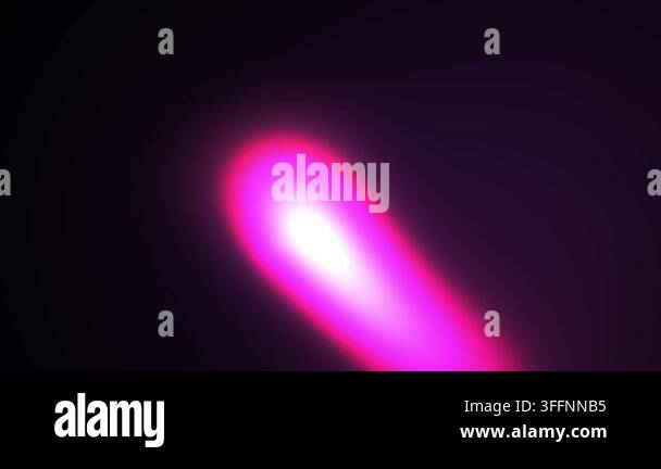 A dynamic abstract animation featuring a glowing pink light beam ...