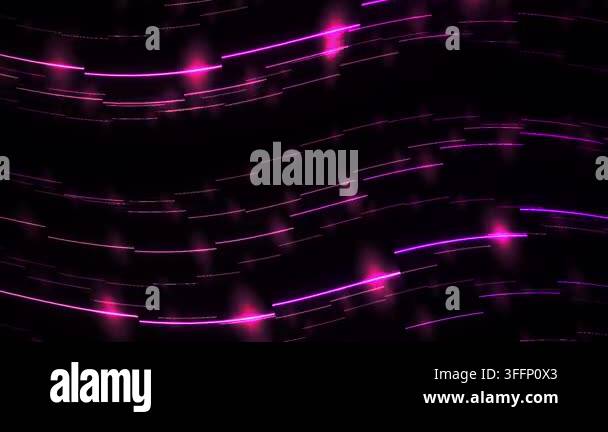 A dynamic abstract background animation with flowing pink light streaks ...