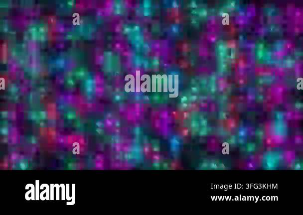 Colorful Glowing Neon Geometric Triangle Pattern Abstract Background ...