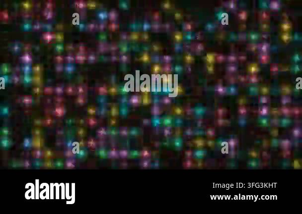Abstract background with glowing colorful triangles forming a spiral ...