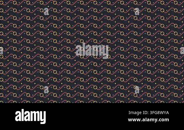 Gold wave geometric pattern luxurious ethnic ornament background for ...
