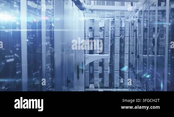 Animation of mathematical equations and data processing against ...