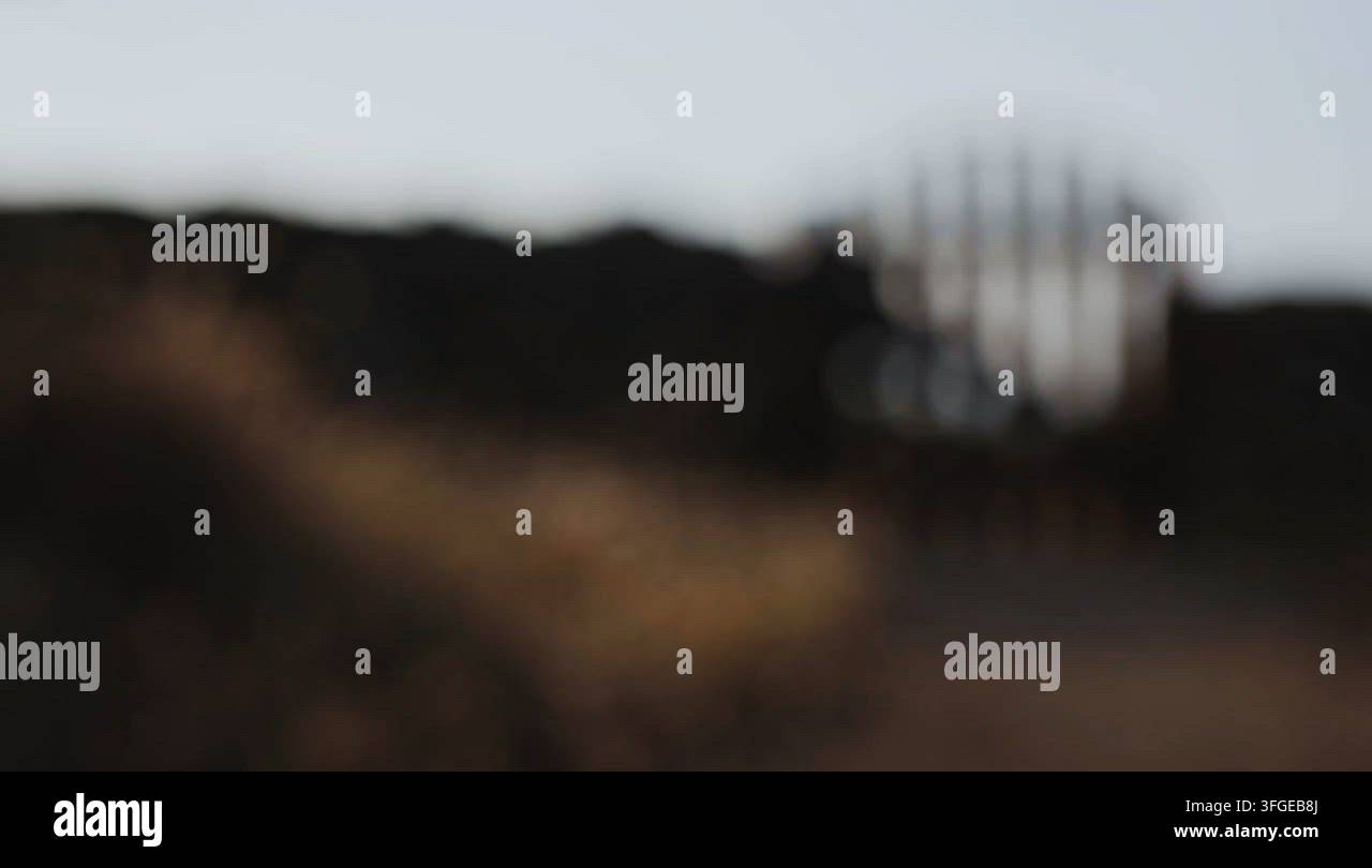 Create Location Rack Rack Focus Reveal of Rustic Wooden Gate and Dry Stone Wall Stock Video ...